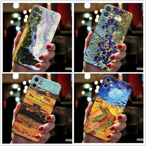 3D Relief Painting Phone Bag For Xiaomi Mi 11 Lite 8 9 11Ultra Case Cover Mi11 Ultra 11Lite 9T 10T POCO X3 Pro nfc M3 F3 Coque