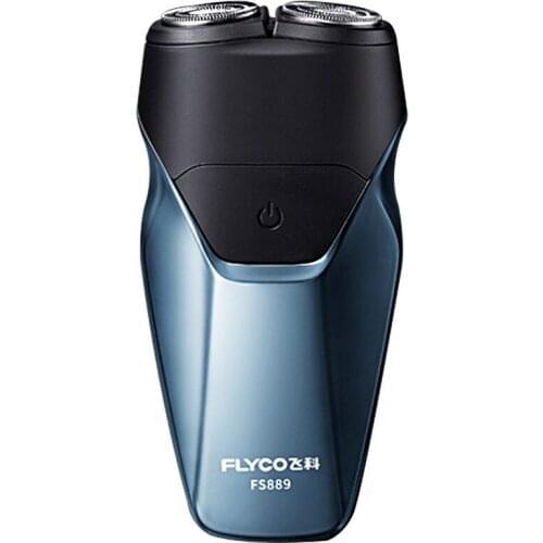 Feike Electric Rechargeable Shaver 2 Floating Head Portable Waterproof Shaver USB Steel Mens Washable Beard Trimmer Travel S899