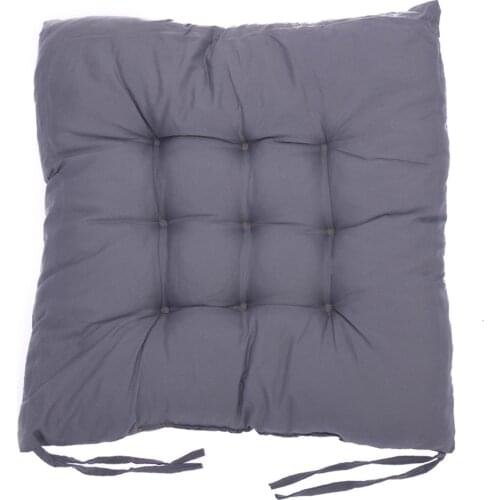 Cotton Seat Cushion Pillow Sofa Throw Pillow Winter Home Office Bar Chair Cushion Handmade Square Home Decoration