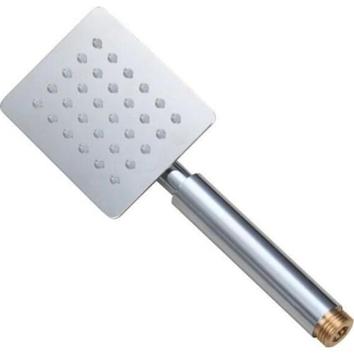 Bathroom shower head handheld cold and hot, Stainless Steel shower head rainfall, Square shower head chrome, Free shipping