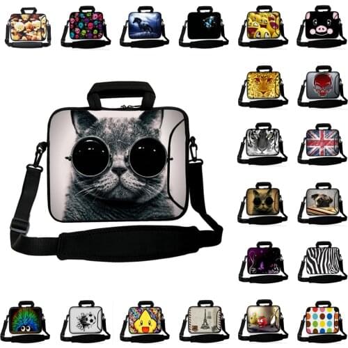 Compyter Accessories Neoprene 12 10.1 11 13 14 15 17 16 inch Bag Laptop Messenger Handle Briefcase For Macbook Acer Sony Dell HP