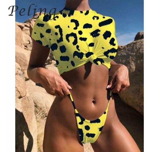 Peling Leopard Swimwear