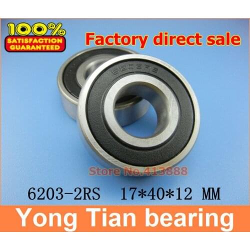 1pcs) SUS440C environmental corrosion resistant stainless steel bearings (Rubber seal cover) S6203-2RS 17*40*12 mm