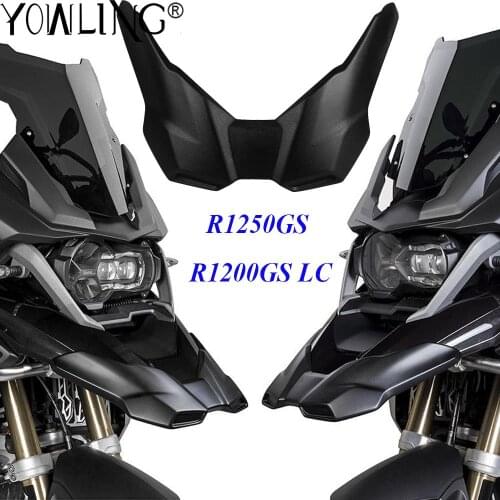 Front Beak Extension For BMW R 1200 1250 GS R1250GS R1200GS LC Front Wheel Upper Cover Hugger Fender Beak Nose Cone Extension