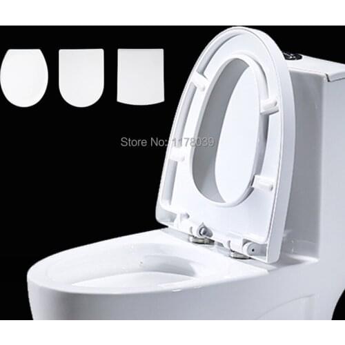 Various styles U V O TYPE Universal Thicken urea-formaldehyde resins UF Board Slow-Close High quality toilet seats,J18020