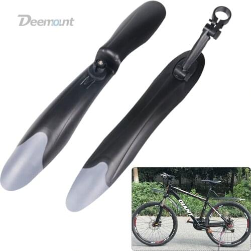 Deemount 1 Pair New Bicycle Mudguard MTB Mountain 24 26 27.5 inch Bike Mud Wings Front/Rear Wheel Fender Handy Mount MDG-006