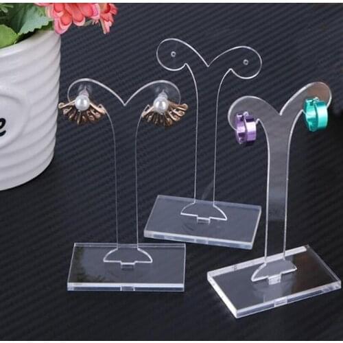 1pcs White Rack Earring Display Stand Holder For Girl And Women Earring Hanger Jewelry Display Shoot Jewelry Accessories