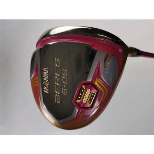 VICKY G WOMEN GOLF CLUBS HONMA BERES S-06 DRIVER HONMA S-06 GOLF DRIVER 11.5 DEGREES L-Flex ARMRQ GRAPHITE SHAFT WITH HEAD COVER