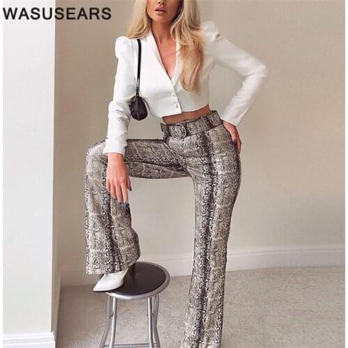 Wasusears Women's Wide Trousers