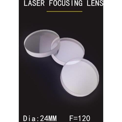 Weimeng brand Raytools Collimator Lenses/Focus Lens For Fiber Laser welding machine Dia 24mm F=120 H-K9L 1064nm AR Plano-convex