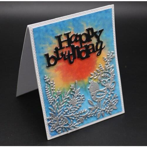 ZhuoAng Leaf Bushes Flower Cutting Dies For DIY Scrapbooking Decoretive Embossing Stencial DIY Decoative Card Die Cutter