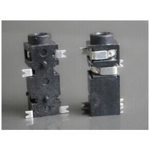 10PCS 2.5mm Female Audio Connector 4 Pin SMT SMD Headphone Jack Socket PJ-208A