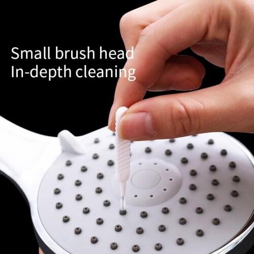 10pcs/set Shower Head Cleaning Brush Washing Anti-clogging Small Brush Pore Gap Cleaning Brush for Kitchen Toilet Phone Hole