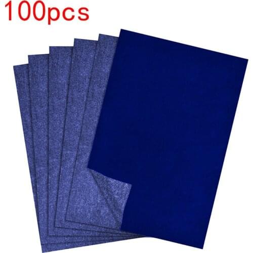 100 Sheets Copy Carbon Paper Painting Tracing Paper Transfer Graphite Drawing Reusable Painting Accessories Legible Tracing
