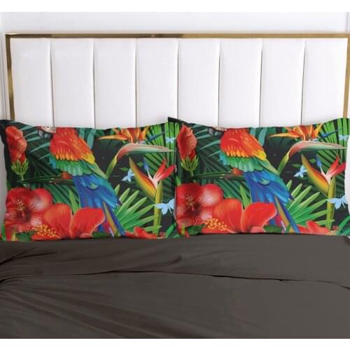2pc Pillow Case Pillowcase Decorative Pillow Cover Country Flowers Bedding 50x70 50x75 50x80 50x90 80x80 70x70 Drop ship