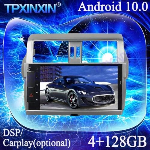 4G+128G Android 10.0 IPS Carplay PX6 DSP For Toyota Prado 2014-2015 MultimediaTape Recorder GPS Navi Stereo Auto Radio Head Unit