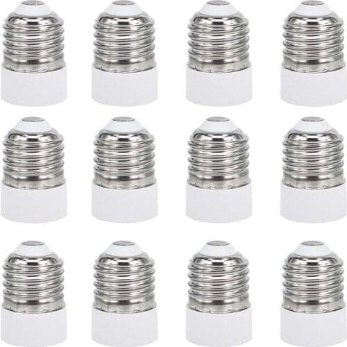 5pcs E27 To E14 Conversion Lamp Holder Light Bulb Adaptor Converter Bulb Extend Base Small Screw Adaptor Extension Lamp Holder