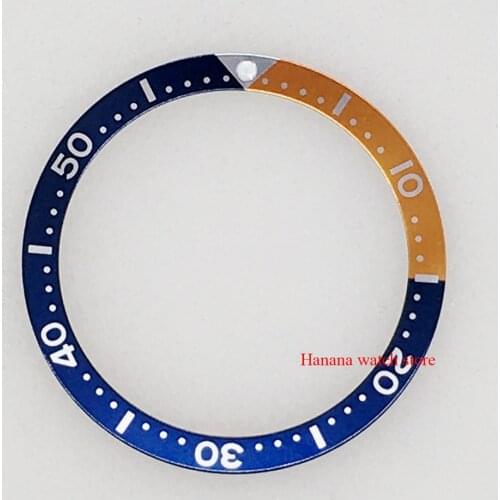 39mm Aluminum Watch Bezel Insert Ring For 45mm Watch Case Wristwatch Accessories