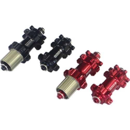 FasTace DA05/DA06 MTB XC CycloCross CX bike disc hubs straight pull 24 holes front & rear, 9s 10s AL7075 freehub with qr skewers