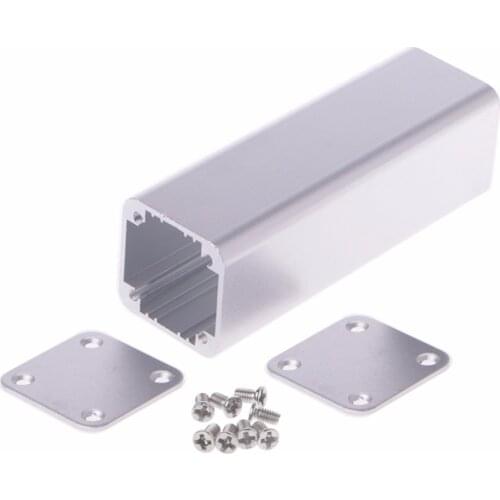 New DIY Extruded Electronic Project Aluminum Enclosure Case Black 100x32x32mm Junction Box