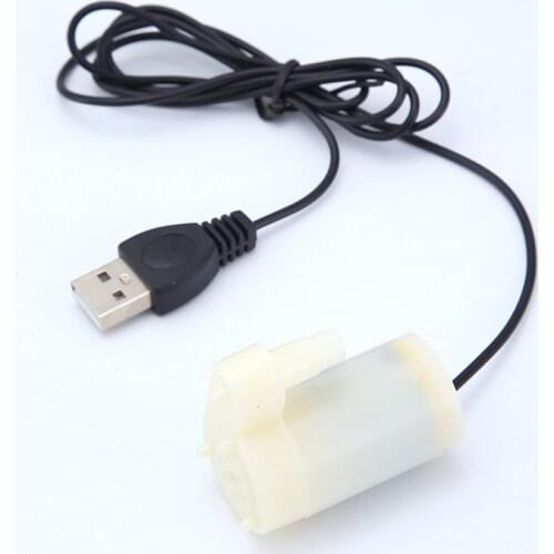 DC Submersible Pump 3V 5V 6V USB Cable Mini Water Pump Micro Submersible Pump Fountain Pump Fish Aquatic Supplies