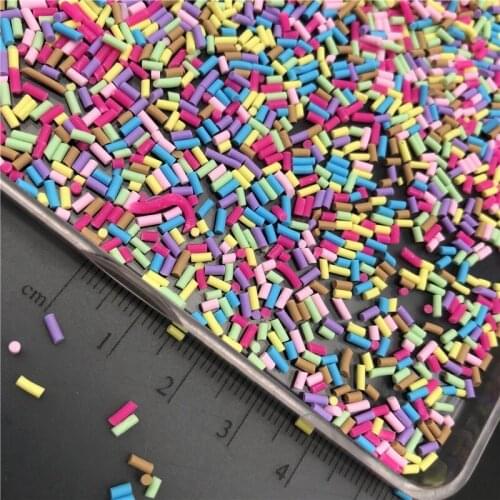 60g Candy Clay Dot Polymerclay,Soft Clay Sprinkles For Kids Diy/Cake Diy Making/Nail Art/Scrapbook Decoration/Craft Filler