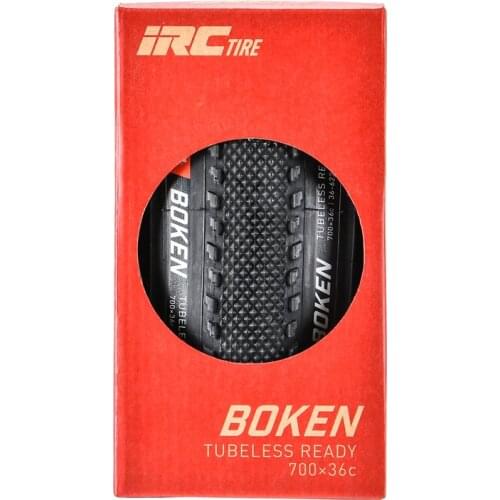 IRC BOKEN TUBELESS READY Road Bike Tire 700 x 36/40C 60TPI Folding Tubeless Anti Puncture Bicycle Tyres pneu aro 29 mtb tubeless