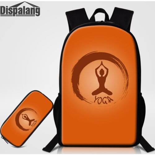 Dispalang Oxford School Bags with Pencil Bag for Teenagers Goya Women Backpacks Pencil Case Kids Bookbag Children Schoolbag
