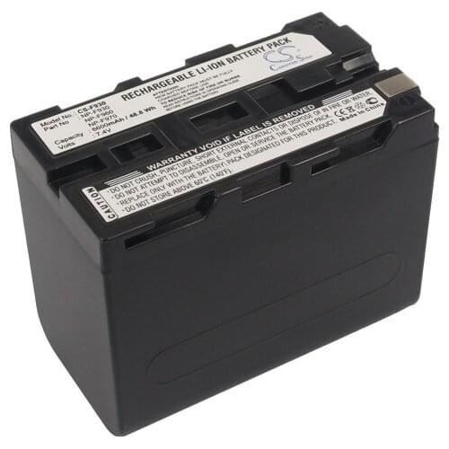 Cameron Sino Camera Replacement Li-ion Battery 6600mAh For Yongnuo 633 mixer, PIX 240i, Free Tools