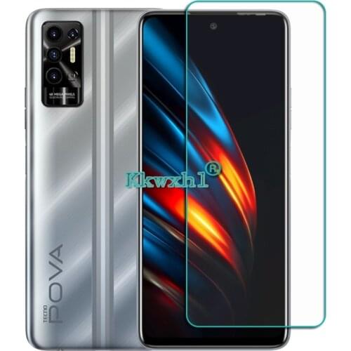 For Tecno Pova 2 6.9" Screen Protective Tempered Glass ON TecnoPova2 Pova2 Protector Cover Film