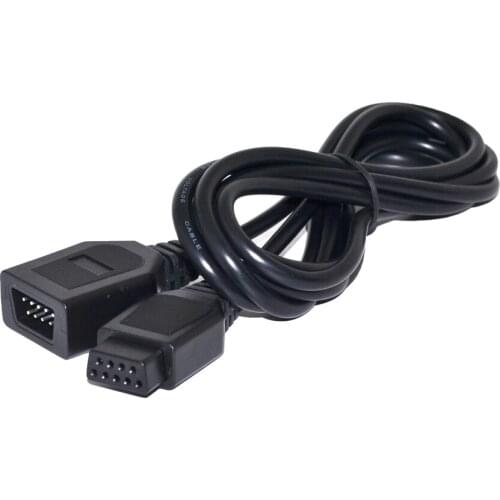 10 PCS wired gamepad controller 1.8m extension cable extended line cord wire for sega MD2 for MEGA Drive 2