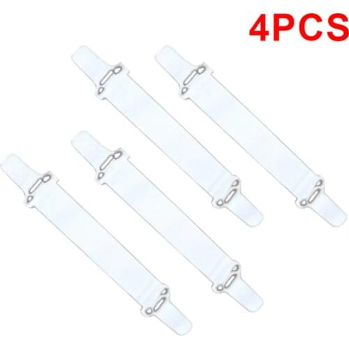 4 Pcs Bed Sheet Fasteners Clip Elastic Suspenders Grippers Holder TS1