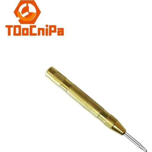 5 pcs/lot Automatic center punch positioning punch professional drilling locator cone alloy manual puncher