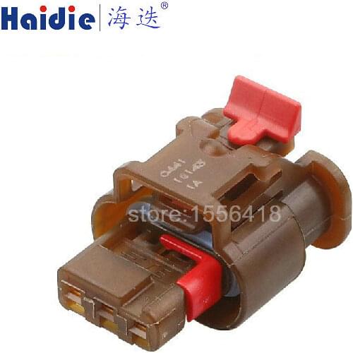 Free shipping 2sets 3pin auto plastic connector plug auto waterproof cable connector 4-2272004-1