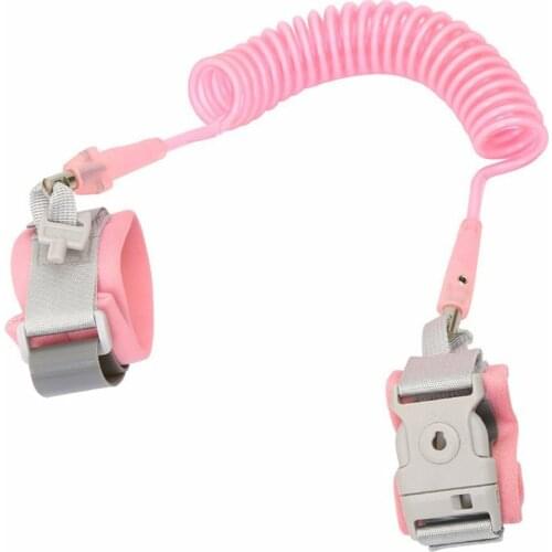 Children Anti Lost Safety Wrist Link Leash Anti-lost Link Walking Harness Wristbands Wrist Strap With Lock
