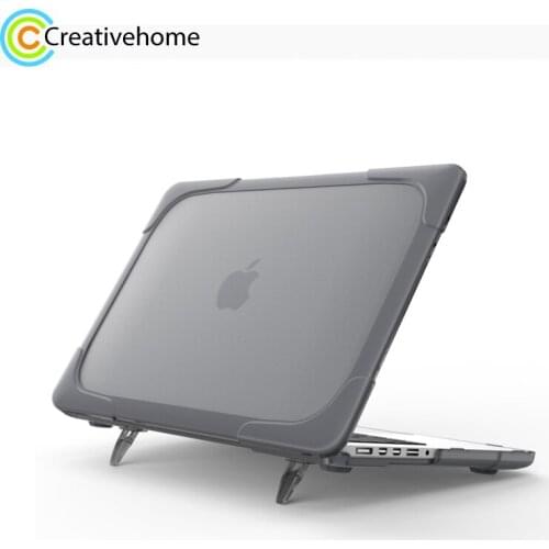 For MacBook Air 13.3 inch A1932 (2018) / MacBook Pro 13.3 (A2159 / A1989) TPU + PC Two Color Laptop Protective Case