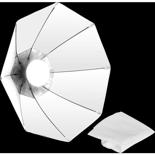 Photography Octagonal E27 Lamp Holder Soft Box Lighting Light Kit LED Bulb With Light Stand Tripod for Photo Studio Shooting