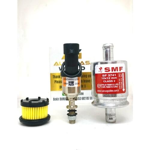 LPG BRC Injektor CNG GPL IN03 BRC Orange Fast Nut Albien Injector MY07-MY09 Fast