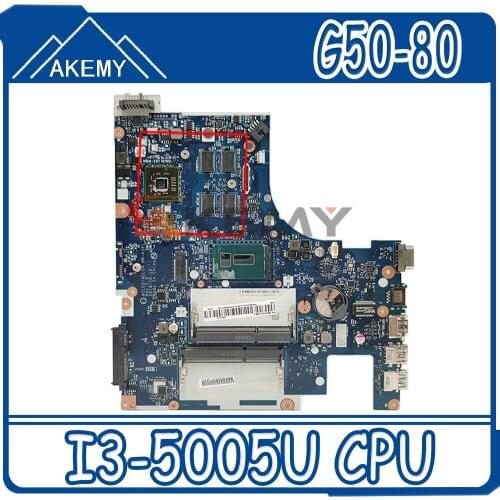 Laptop motherboard For LENOVO NM-A361 Ideapad G50-80 Mainboard I3-5005U SR27G 216-0867030