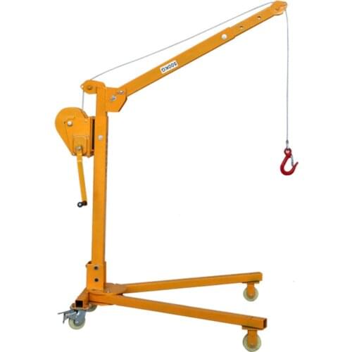 200KG/300KG/500KG Multi-purpose Handling Crane Household Crane Mobile Folding Small Crane Portable Car Lifting Crane Machine