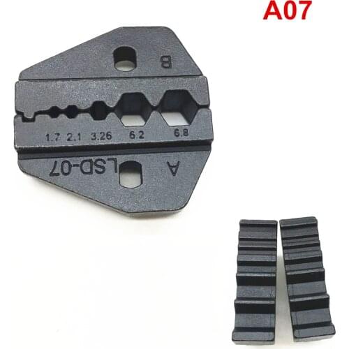 Crimping die set A07 for RG coaxial cable and coax connector 1.7/2.1/3.26/6.2/6.8mm