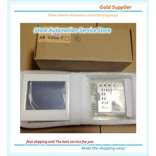 New In Box For HMI AK-035A-T 3.5''320x240 Touch Panel AK035AT AK-035A-T With Program Cable Software