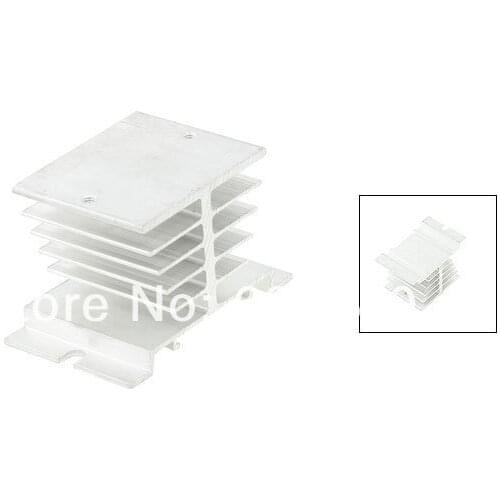 Single Phase Aluminum Solid State Relay SSR Heat Sink Small Type Heat Dissipation