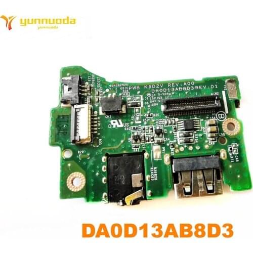 Original for DELL XPS 13 L321X Series power botton Audio USB Board DA0D13AB8D3 tested good free shipping