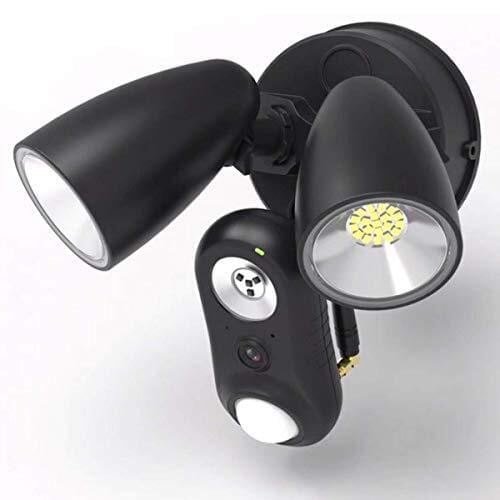 Floodlight Cam security camera HD with spotlights integrated system, two-way audio and sound alarm