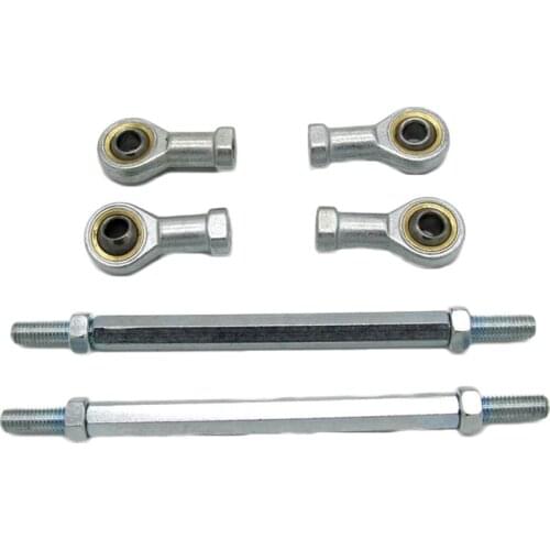 90/100/110MM Steering Tie Rod kit Ball Joint M8 Ball Joiner Bolt Tie Rod For Electric Mini Kids ATV Go Kart Buggy Quad