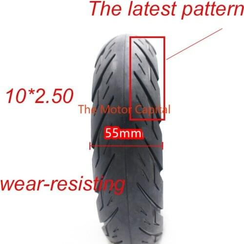 Thickened Double Honeycomb Wheel Tyre for Electric Scooter Skate Board,Size 10x2.50 Honeycomb Solid Tyre 10*2.5 Tubeless Tire