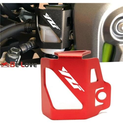 High Quality For YAMAHA YZFR25 YZFR6 YZFR3 YZFR1 YZF R25 R6 R3 R1 MotorcycleCNC Rear Brake Fluid Reservoir Guard Cover Protector