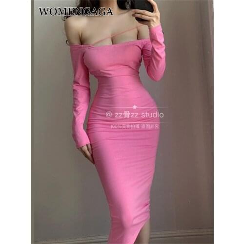 Женские стильные платья WOMENGAGA China At AliExpress