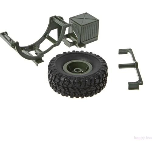 Spare Tire Decoration Parts for WPL 1/16 B36 B-36 B36K B36KIT Military Truck RC Car DIY Accessories NEW